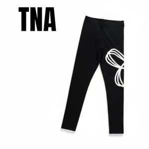 011 TNA Spiro Black Leggings XS Womens